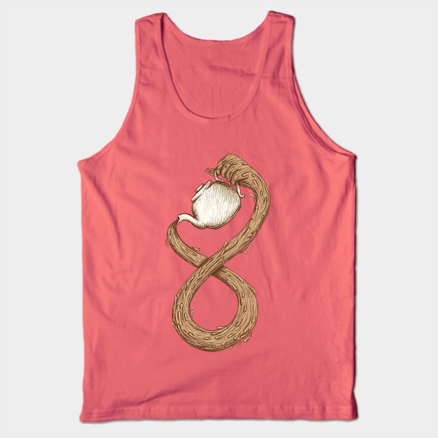 Infinite Tea Tank Top by WanderingBert